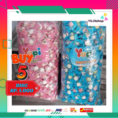 

Yupi Kiss Strawberry Stroberi Reseller Kiloan /YS.OLSHOP2020 Expired TERBARU