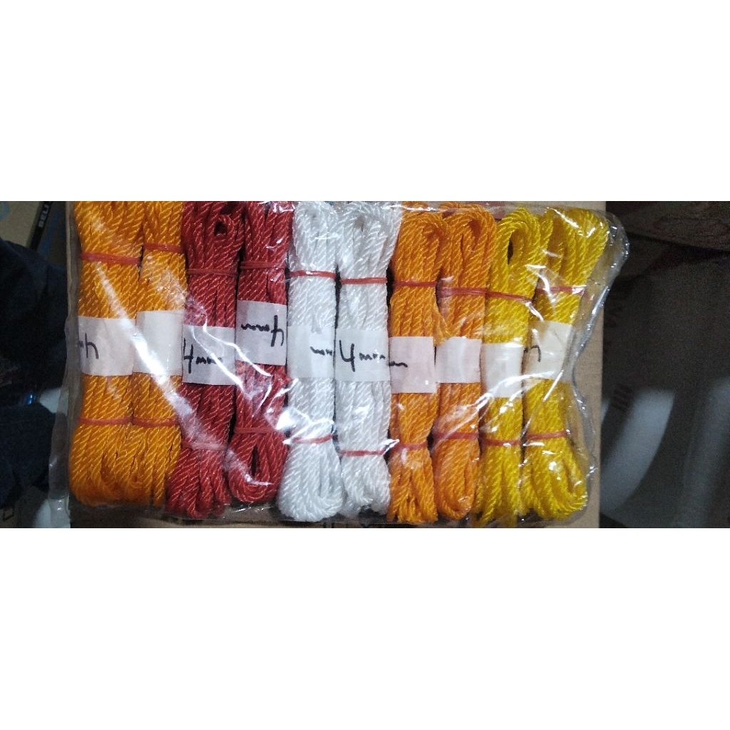 

Tali Tambang ukuran 4mm isi 10 pcs /pak
