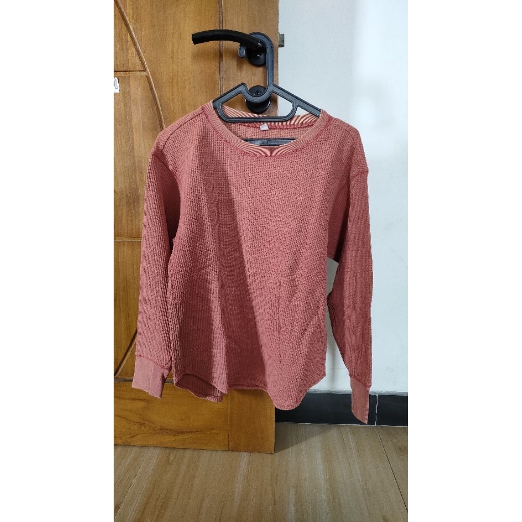 PRELOVED WAFFLE UNIQLO
