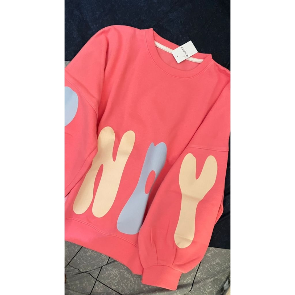 sweater oversize lucu sunday