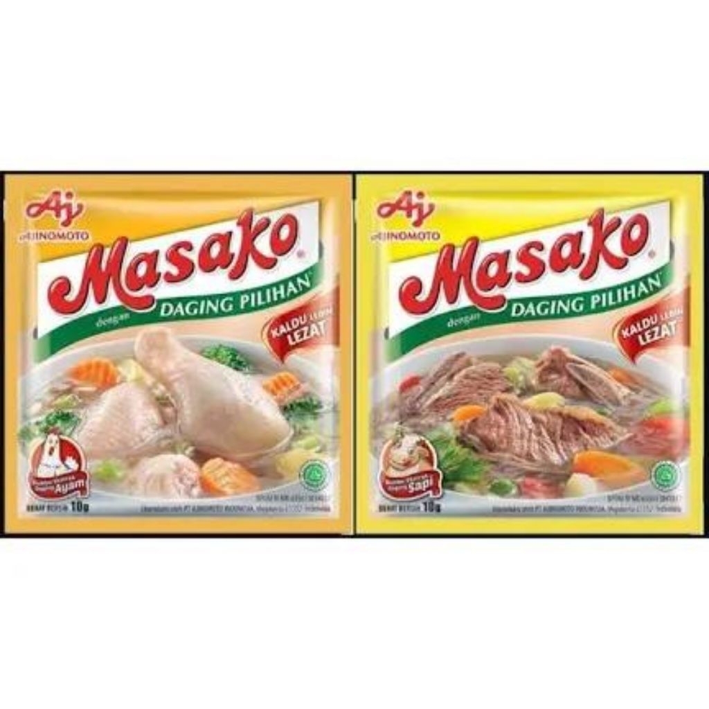 

Masako Sapi dan Ayam renteng 12sachet