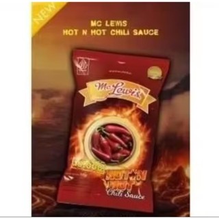 

MC LEWIS HOT N HOT SAUCE 900 GR / SAUS SAMBAL MC LEWIS HOT N HOT 900GR