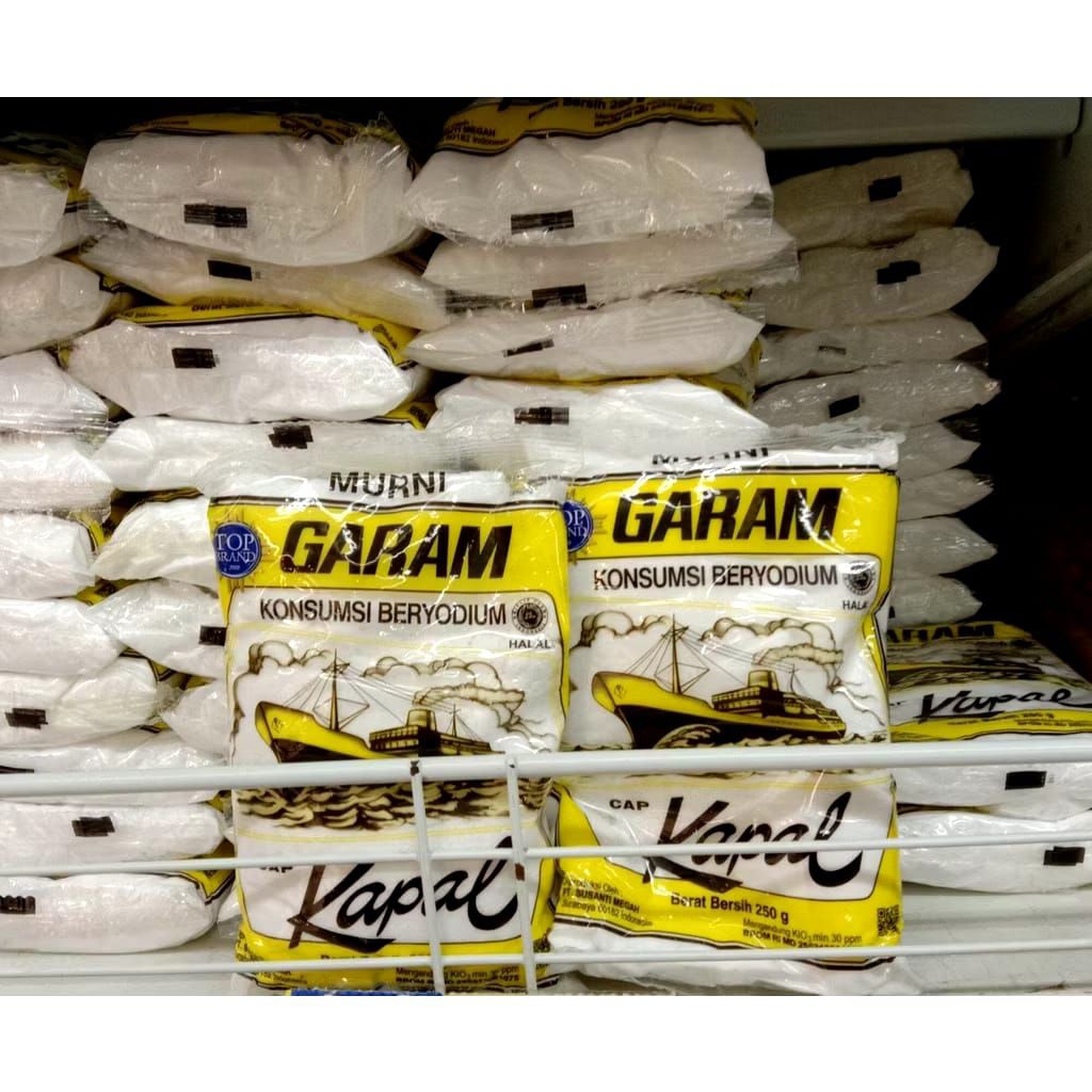 

GARAM MURNI CAP KAPAL 250 GR 1 BALL MURAH !!