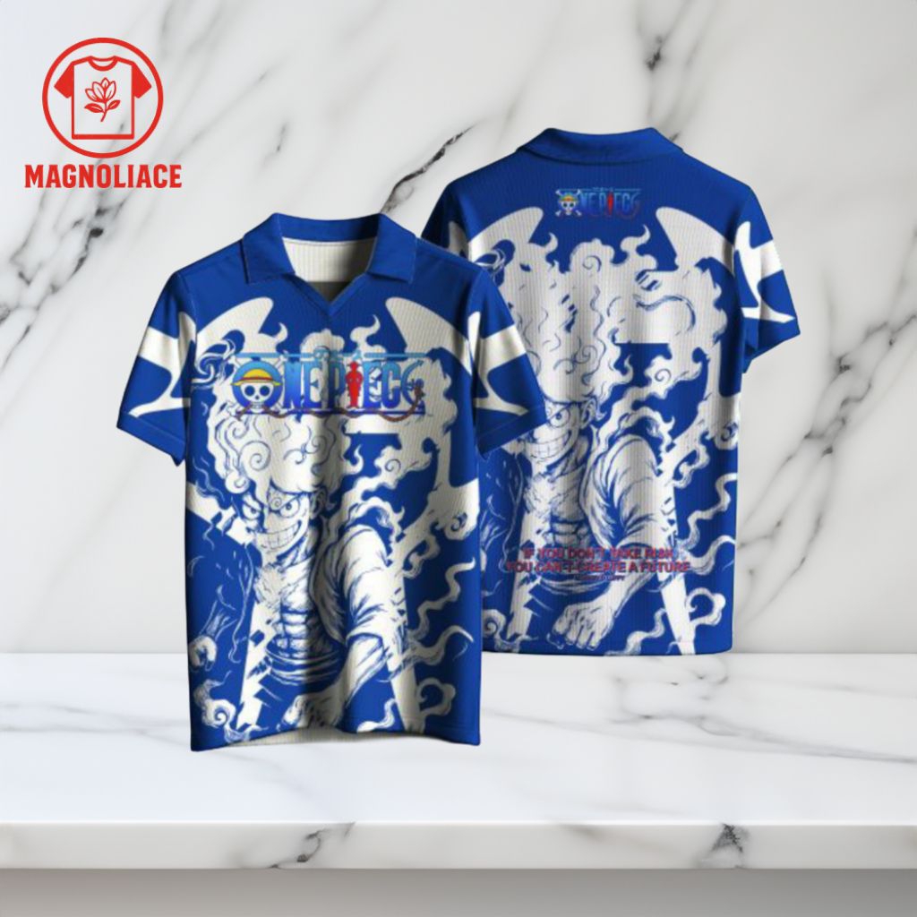 Kaos Jersey One Piece Gear 5 Full Printing Anime One piece / Vintage Retro Full Print