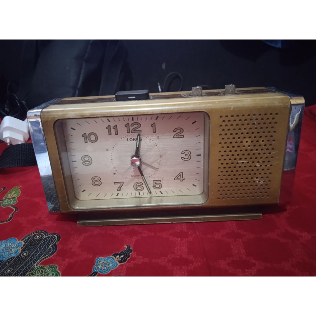 jam meja vintage lorus Made in jaoan