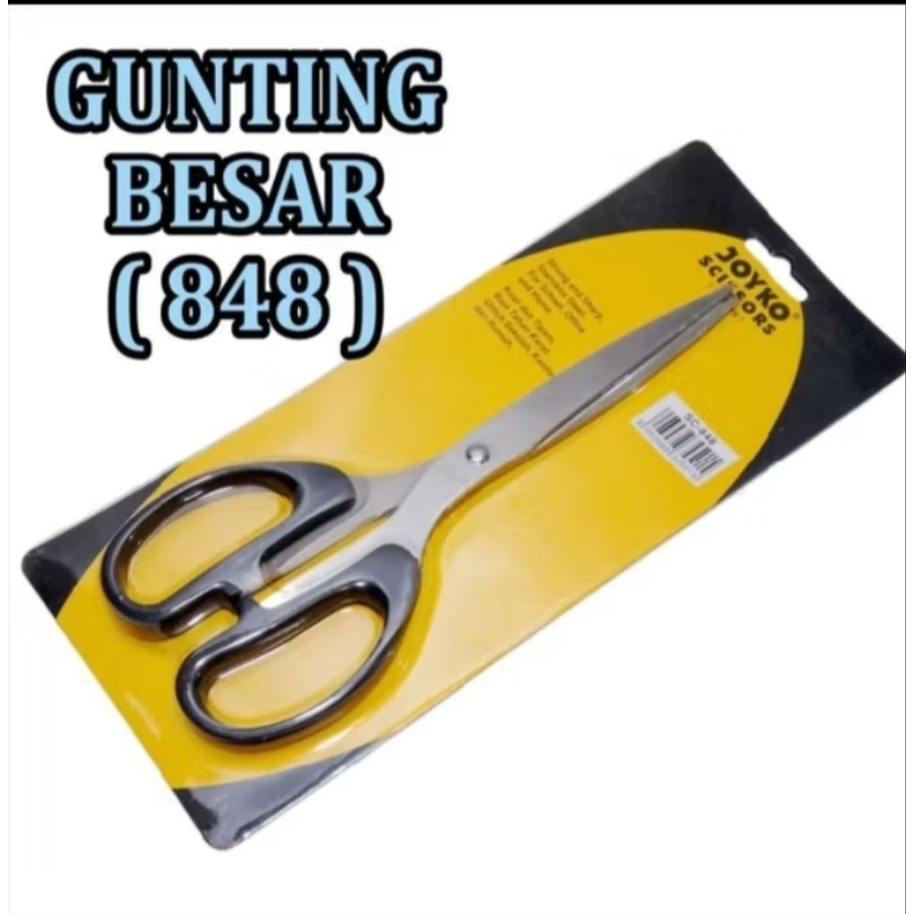 

Gunting Joyko Besar-Sedang-Kecil (SC-848,SC-838,SC-828)