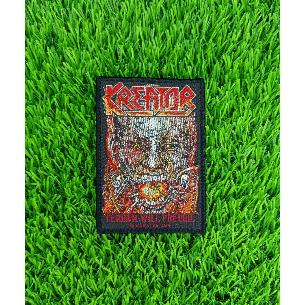 Woven patch Kreator - Terror Will Prevail
