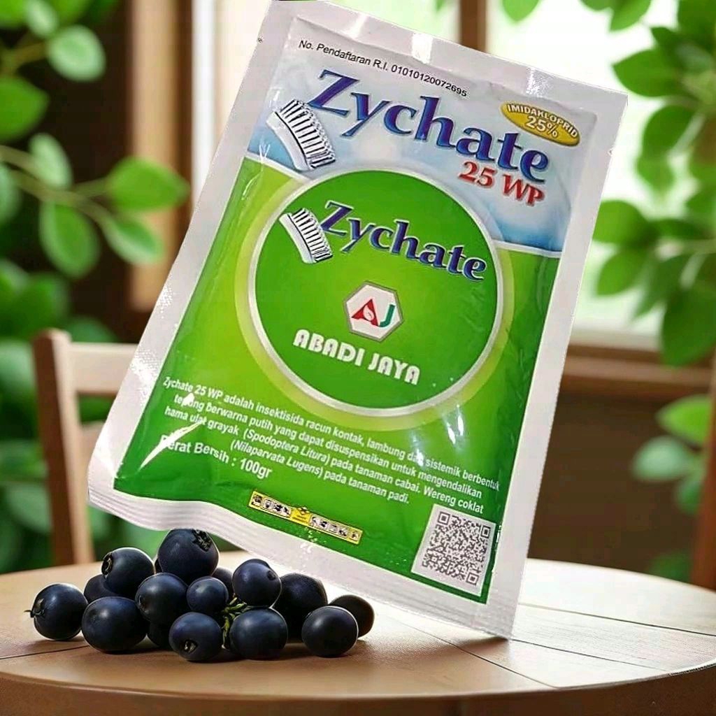 insektisida Zychate 25wp. Bahan aktif: Imidakloprid 25℅.kemasan 100ml