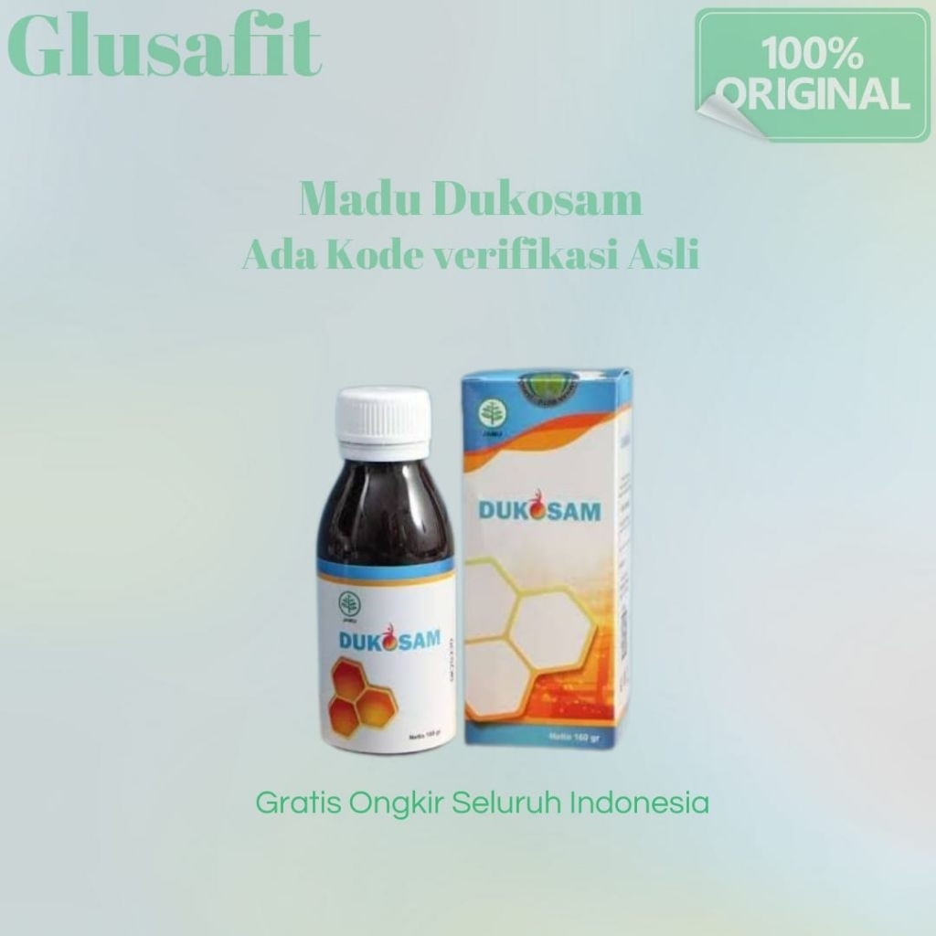 

Madu Dukosam 160ml Madu Herbal Kolesterol Asam urat & Nyeri Sendi