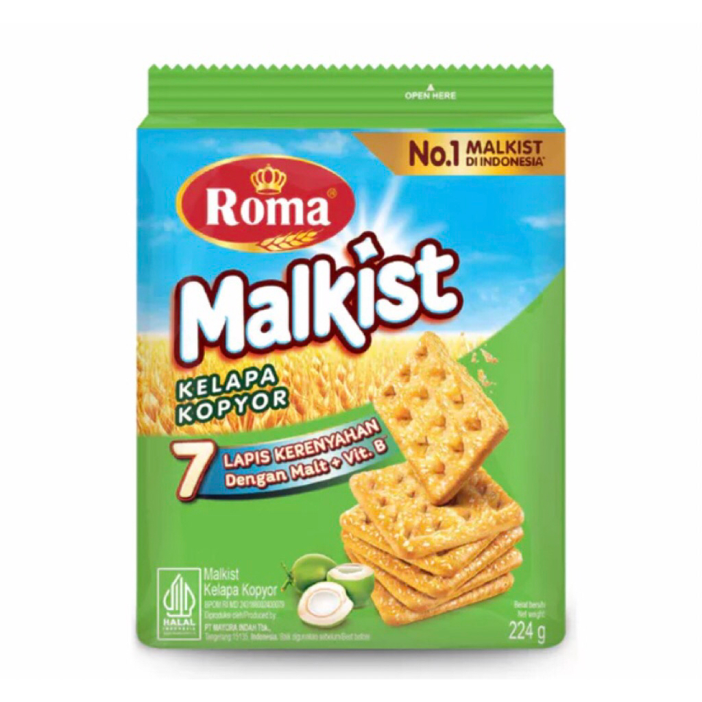 Malkist roma kelapa Kopyor