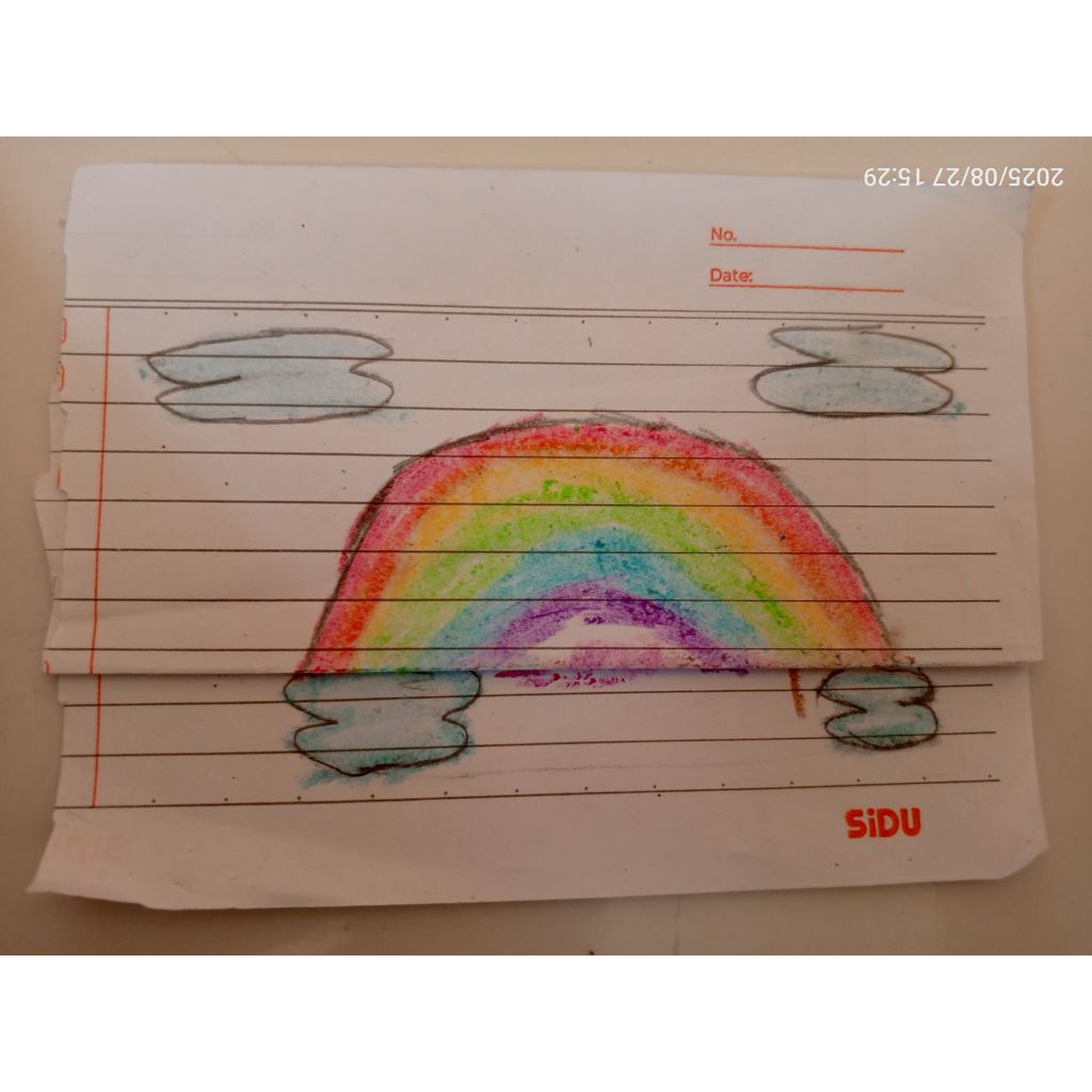 

Gambar Pelangi Hasil karya seni Felysha