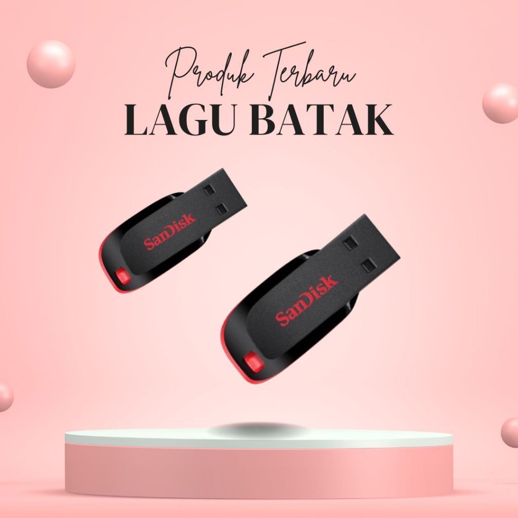Flashdisk Sandisk Isi Lagu Batak Terlengkap – Koleksi Musik Toba, Karo, Mandailing, Simalungun