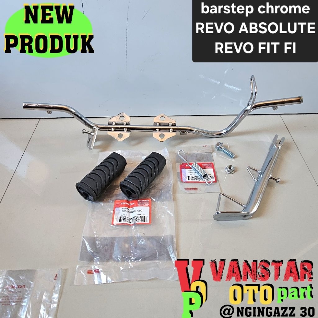 BESI BARSTEP DEPAN REVO ABSOLUTE REVO FIT FI REVO X REVO FI BLADE LAMA CHROME FULLSET