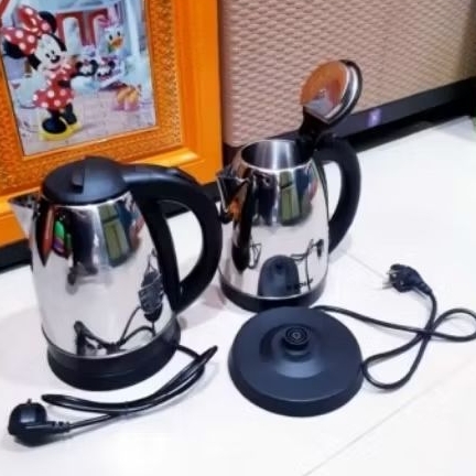 teko listrik pemanas air solid kapasitas 1,8lt/cerek listrik otomatis