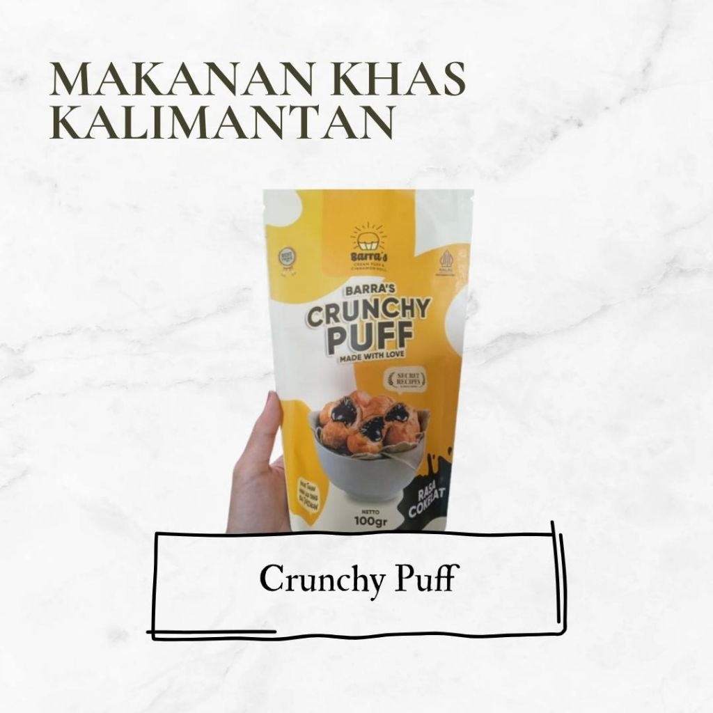 

CRUNCHY PUFF – Camilan Khas Kalimantan
