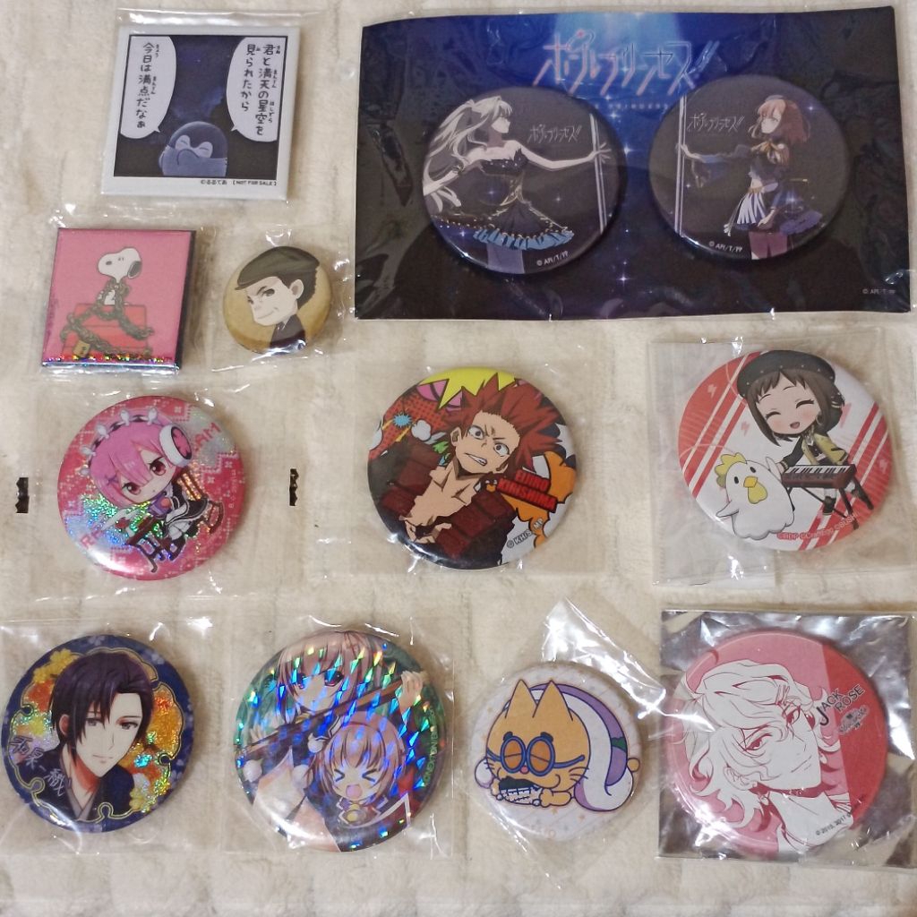 Pin Badge Merchandise Anime Random