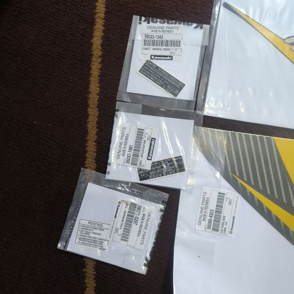 Striping Ninja RR New 2014 set original