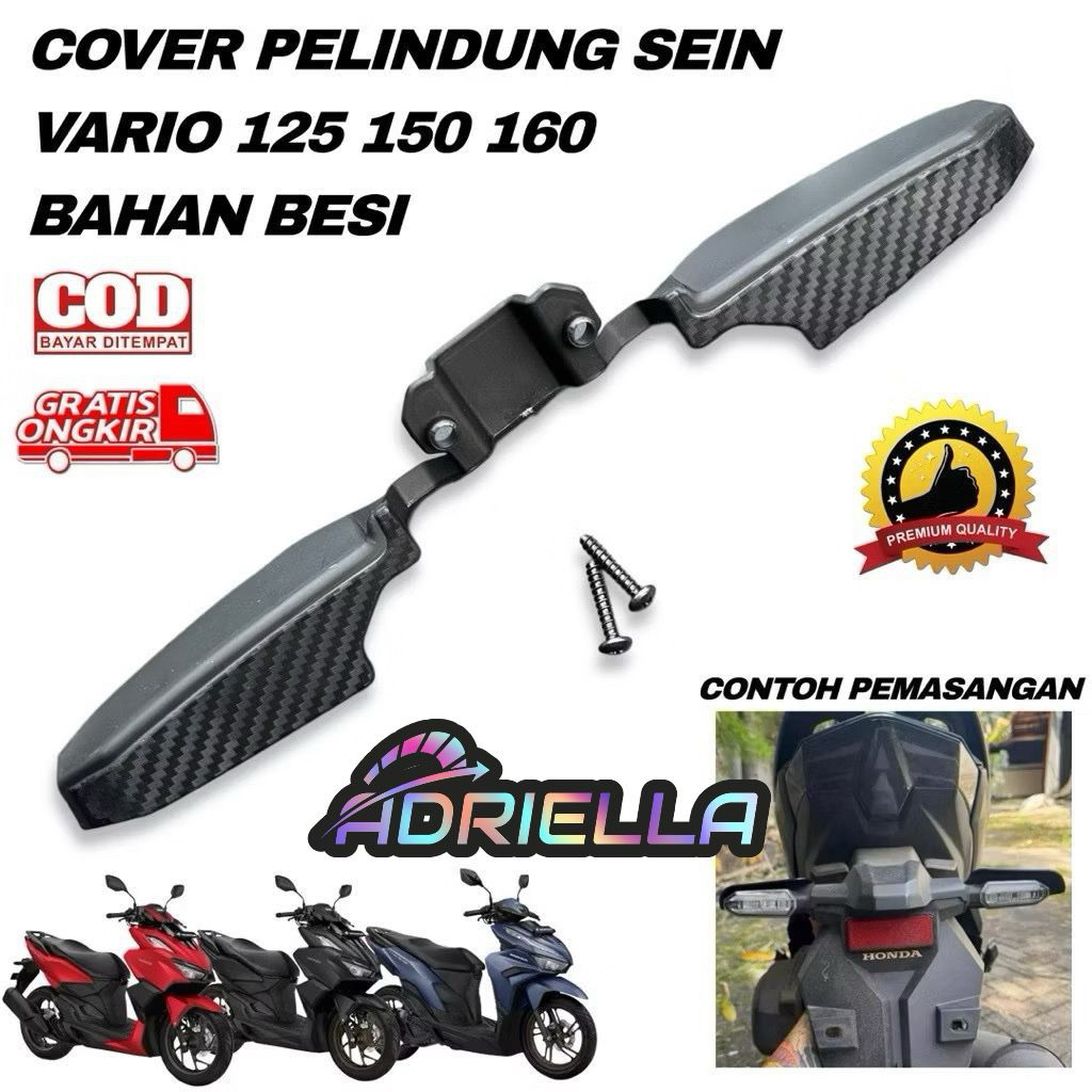 Cover Lampu Sein / Pelindung Lampu Sein / Protector Lampu Sein Motor Honda Vario 125 150 160 New