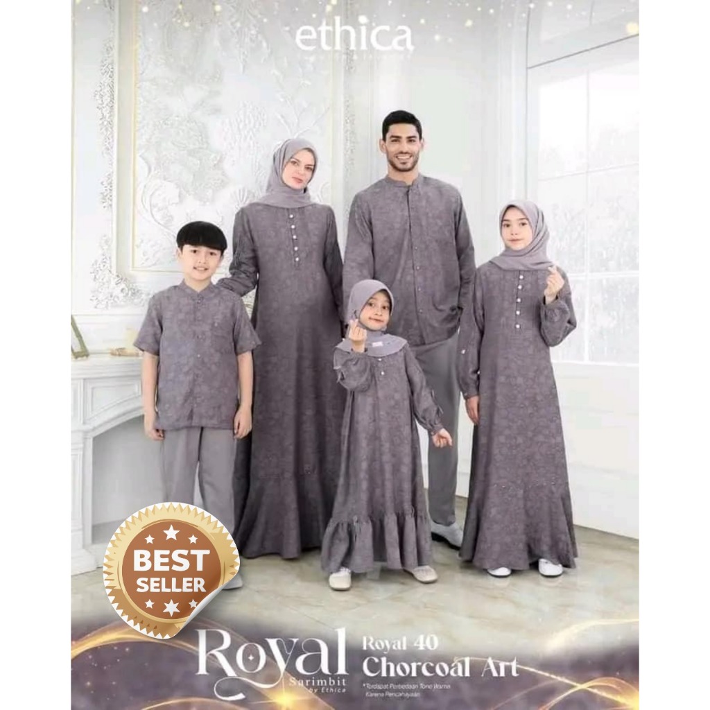 SARIMBIT ETHICA ROYAL 40 CHORCOAL ART