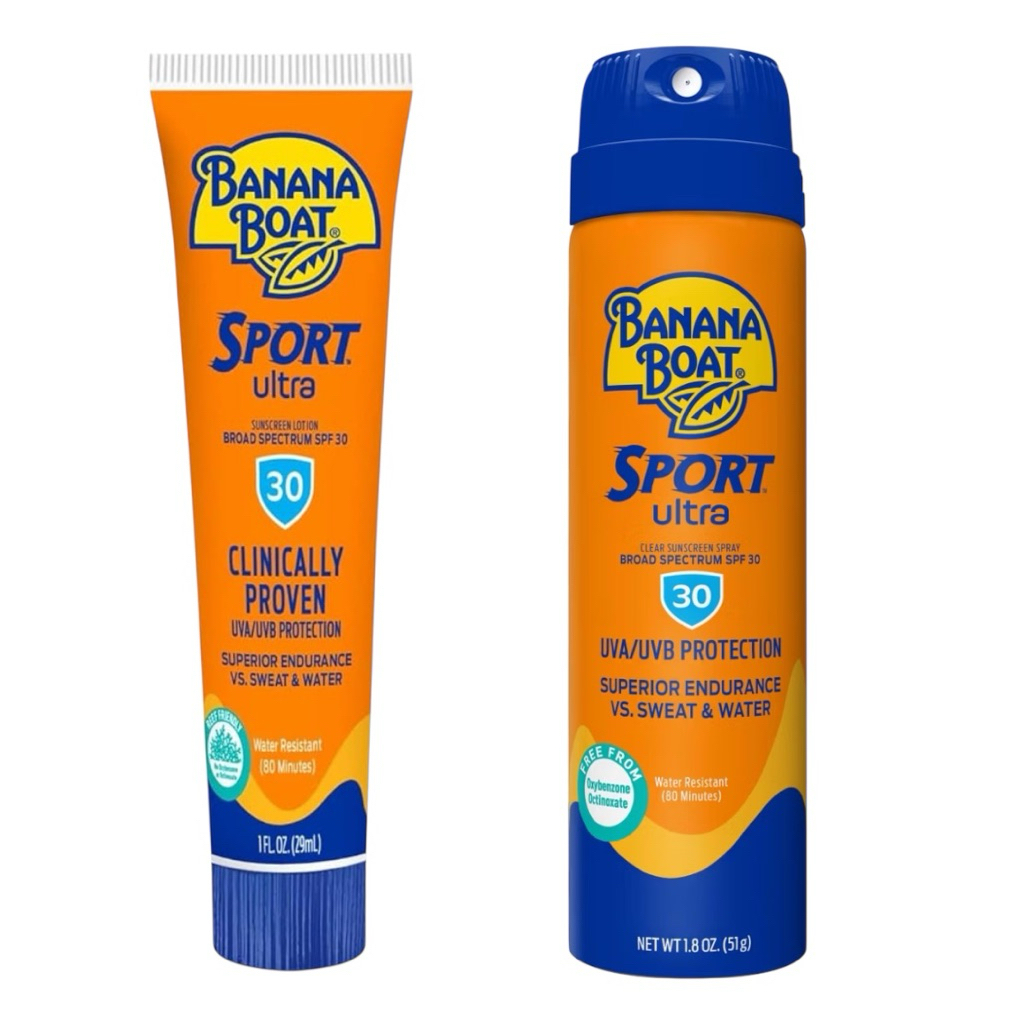 Banana Boat Sport Sunscreen Spray SPF 30 travel size
