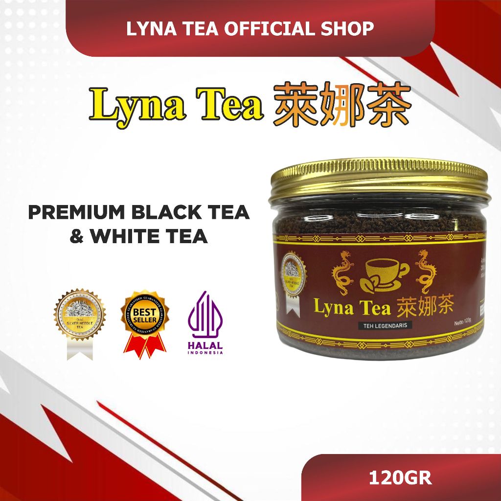 

[FREE KAOS] TEH HITAM LYNA TEA - TEH KESEHATAN HERBAL BERKHASIAT 120GR ORIGINAL PRODUK | TEH HITAM | TEH PUTIH | LIONG TEA | LONG TEA | TEH SULTAN