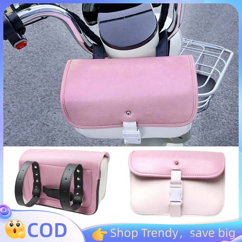 Tas Gantung Serbaguna Merah Muda Tas Motor Belakang Tas Motor Depan Tas Penyimpanan Depan Universal