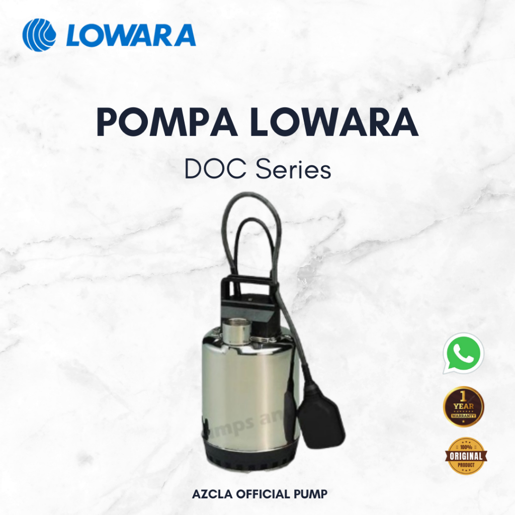 POMPA LOWARA DOC3/A, DOC7/A, DOC7VX/A