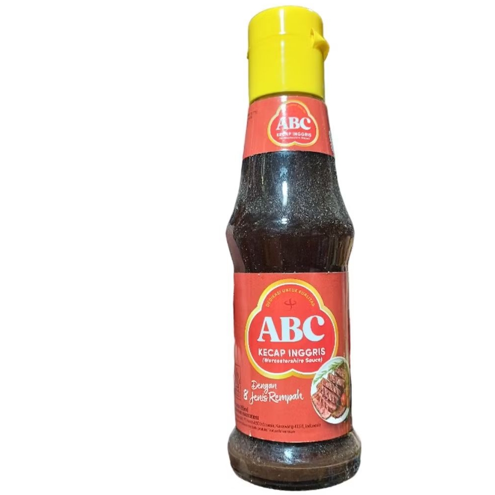 

Saus Kecap Inggris ABC Botol Kaca 195ml Worcestershire Sauce Saus Inggris