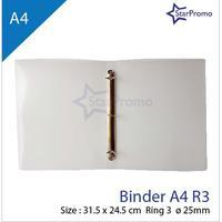 

ready stock !!! Binder Plastik A4 Ring 2 / 3 / 4 Ring O 25mm Translucent