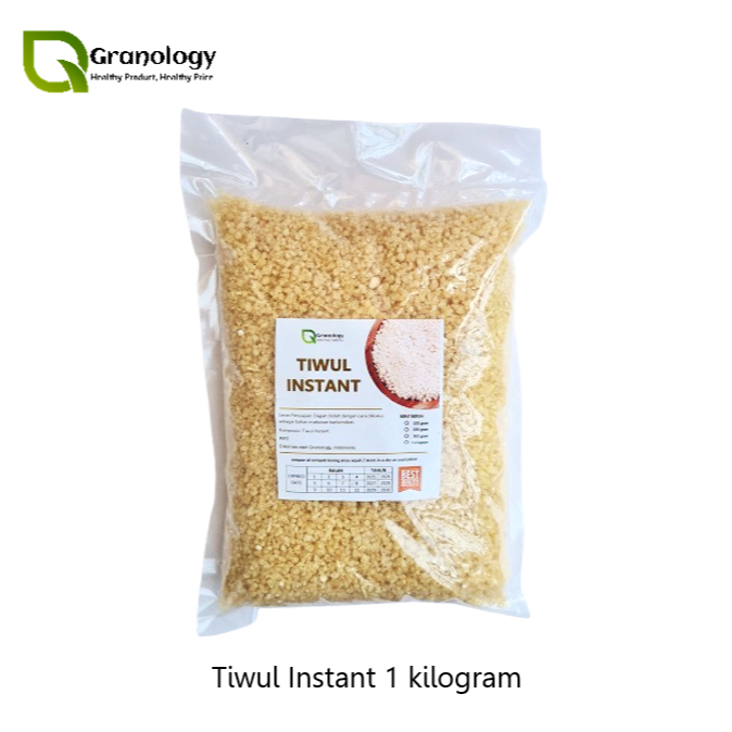 

Tiwul Instan (1 kilogram) by Granology