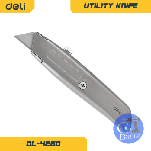 

CUTTER WORKING "DELI" SK2 EDL4260 ||PISAU SERBAGUNA "DELI" SK2 16MM