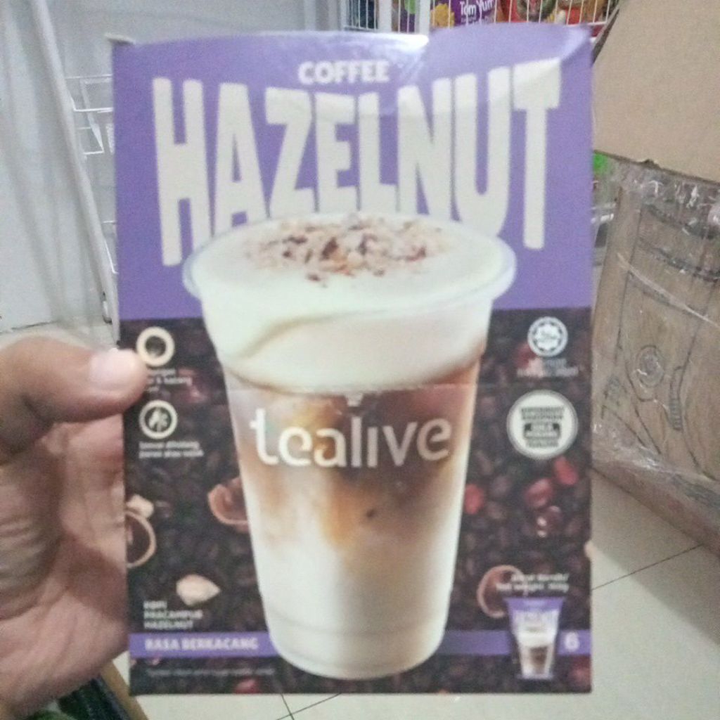 

TEALIVE COFFEE HAZELNUT SACHET