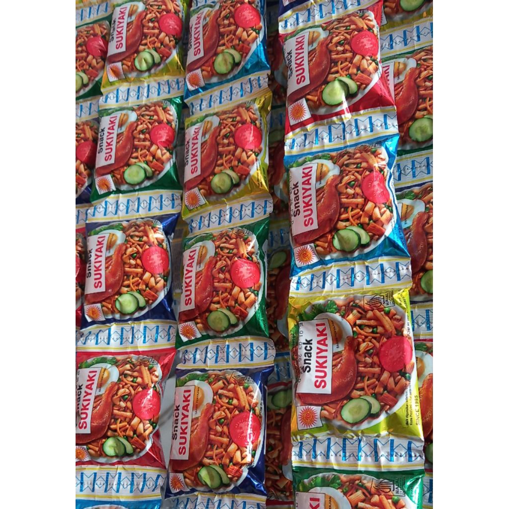 

Snack 500an Sukiyaki 2 renceng isi 20 pcs
