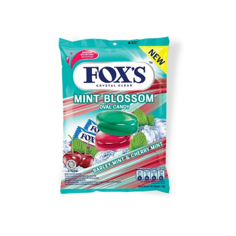 

FOXS MINT BLOSS BARLEY CHERRY MINT 125GR(8997212800660)