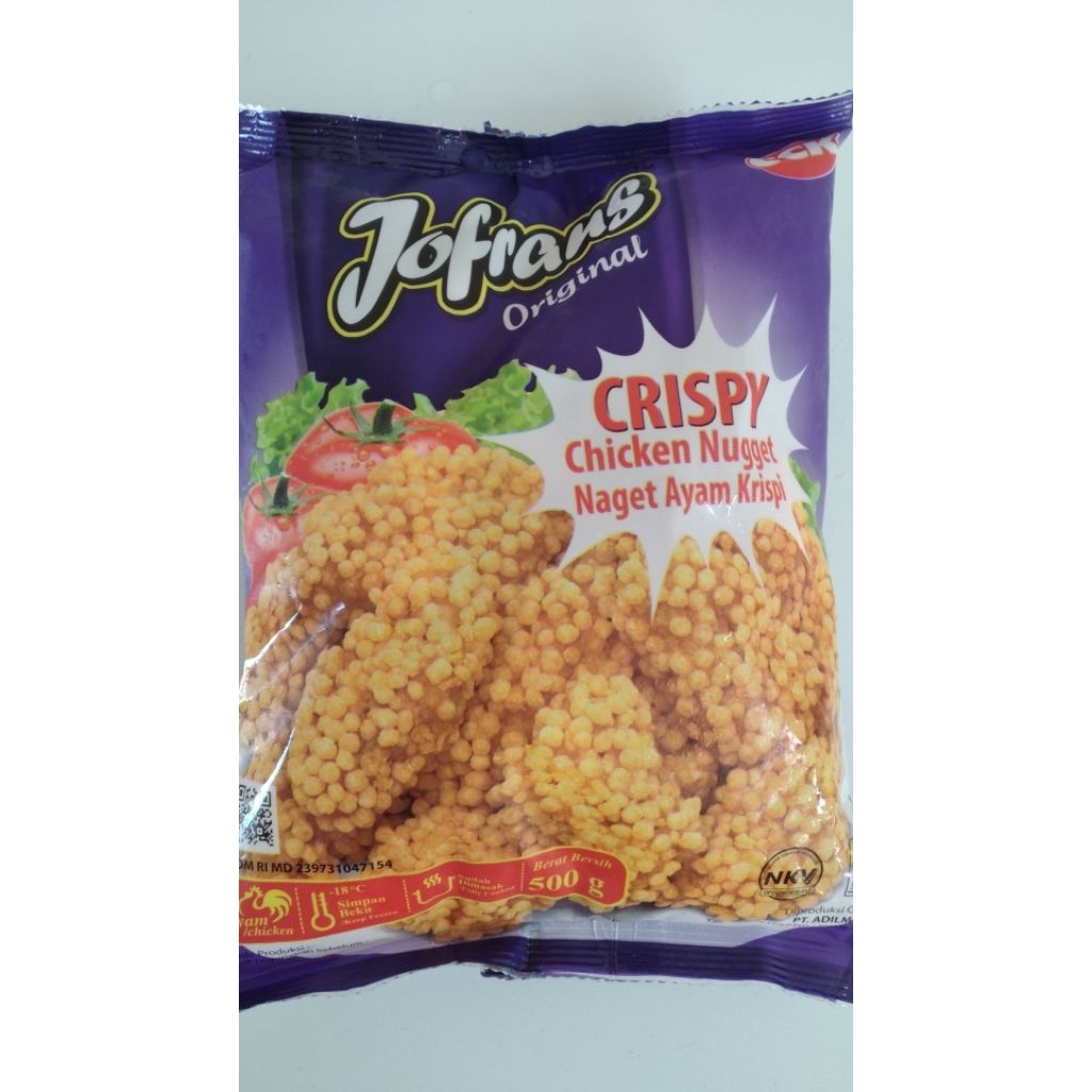

JOFRANS CRISPY CHICKEN NUGET