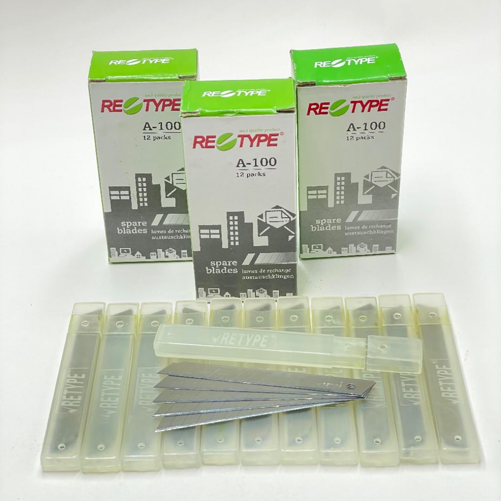 

ISI CUTTER / CUTTER REFILL KECIL RETYPE A-100