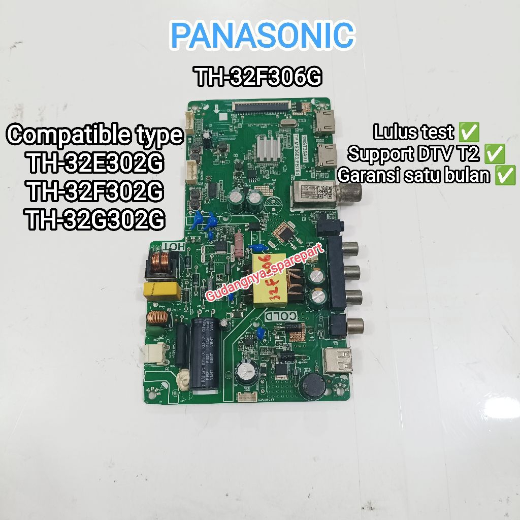 Mb PANASONIC TH-32F306G TH 32F306G compatible type TH-32F302G TH-32E302G TH-32G302G TH 32F302G TH 32