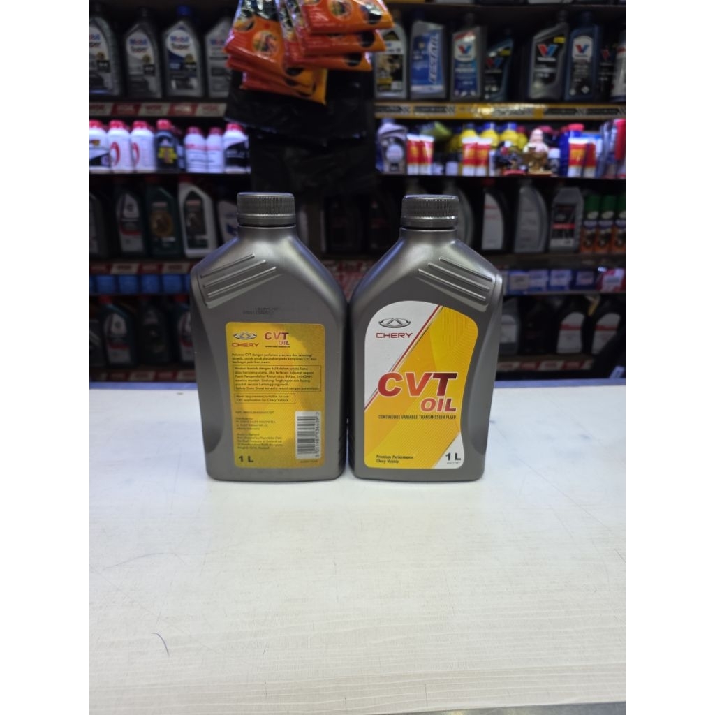 chery oli matic cvt (isi shell)1liter original asli 100%