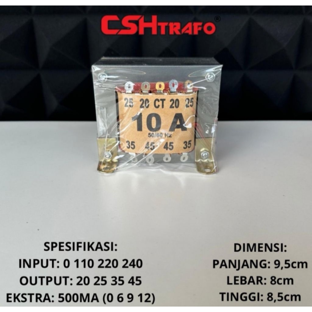TRAFO CSH BEST QUALITY 10A CT 45V