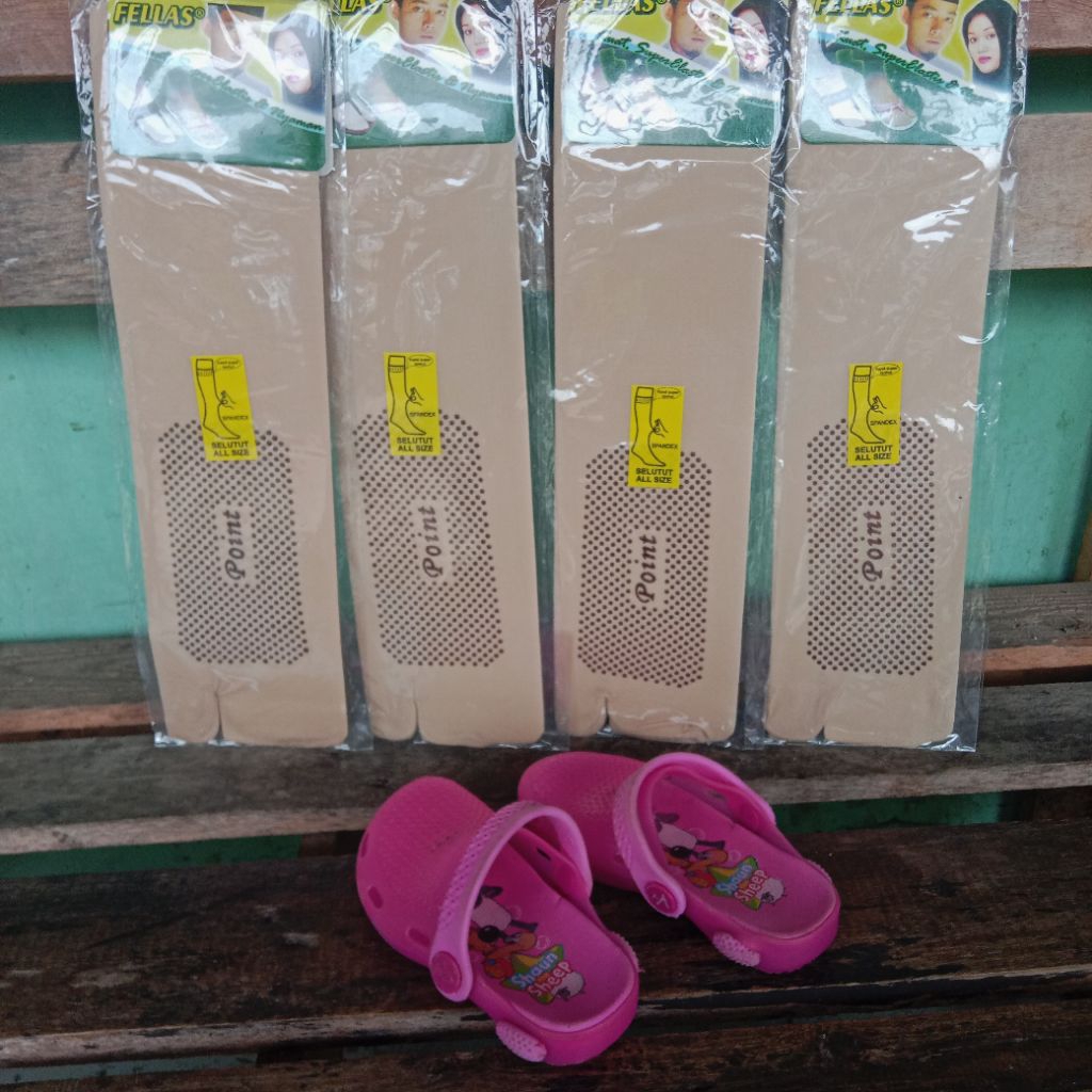 kaos kaki stoking wanita sebetis dewasa/kaos kaki stoking sebetis dewasa pke anti slip/ kaos kaki st