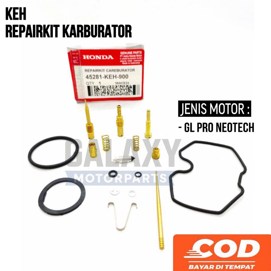 Repair Kit Karburator (KEH) Honda GL PRO Neotech / GL PRO Max RepairKit Carburator High Quality