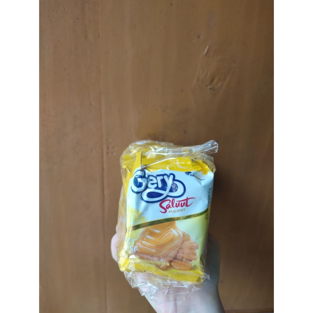 

GARUDAFOOD Gery Salut Malkist Sweet Cheese 1Renceng(isi 10pcs)