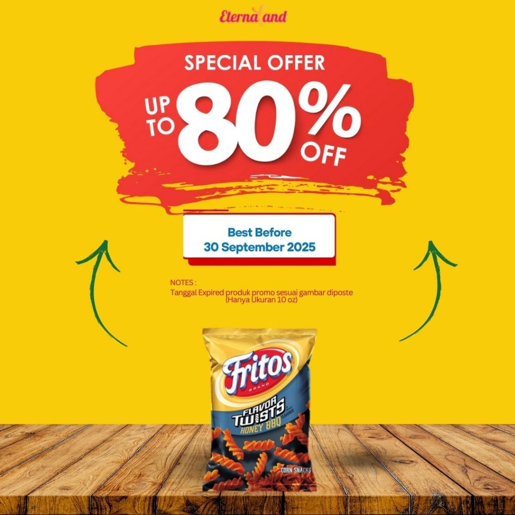 

Fritos Honey BBQ - Snack Jagung impor USA