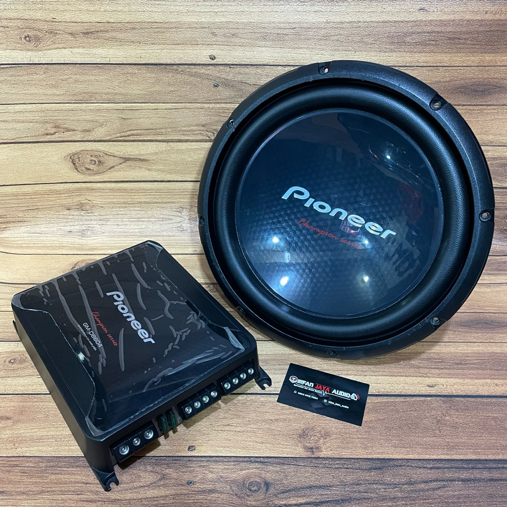 Power 4channel & Subwoofer Pioneer 12inch