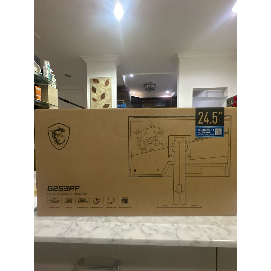 Monitor e-sport gaming MSI G253PF 360Hz - 24,5"