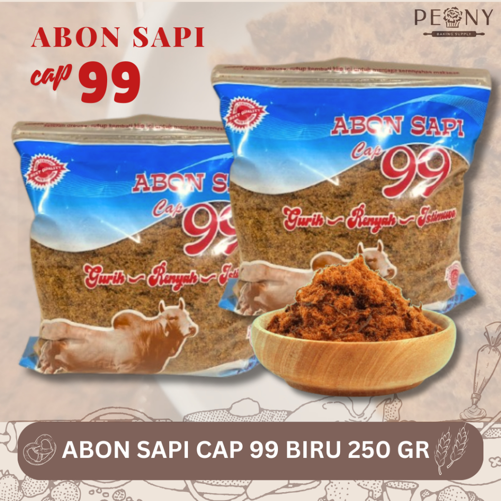 

ABON SAPI CAP 99 BIRU 250 GR