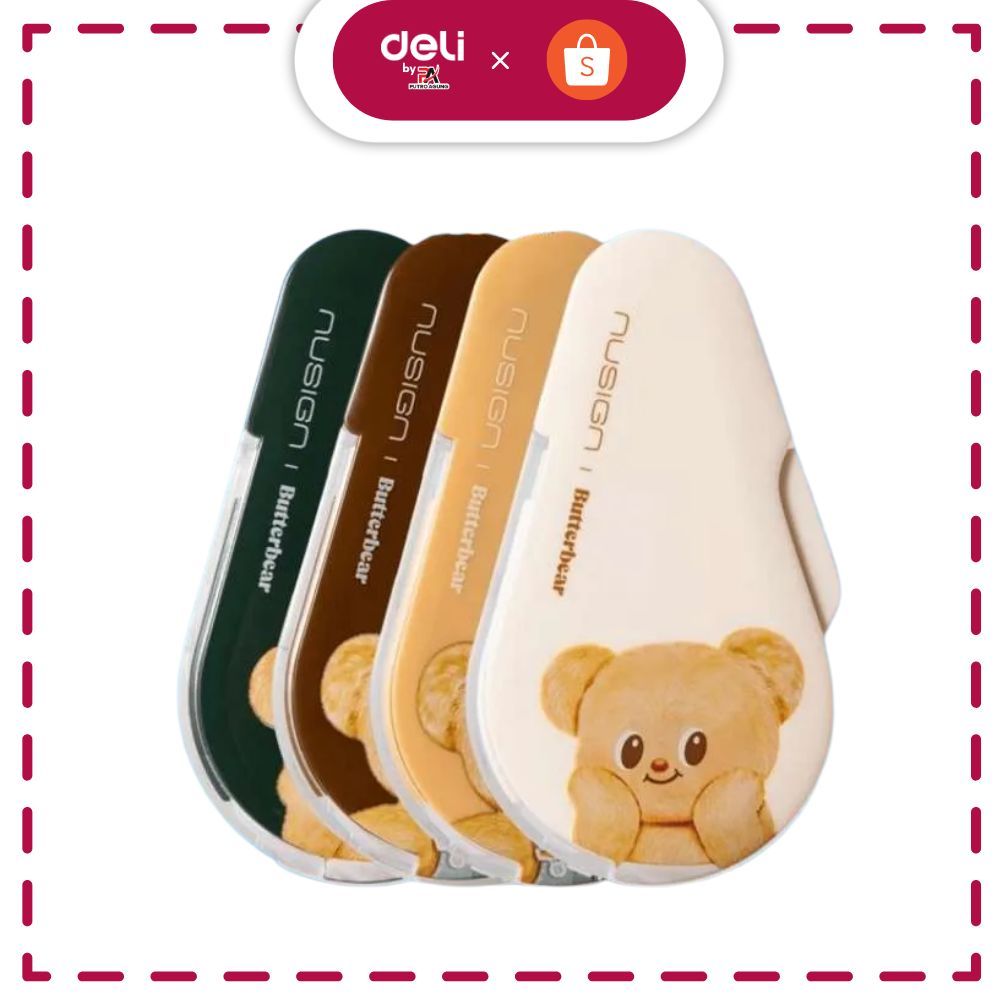 

Deli Butterbear Nusign Tipe Ex Tip-ex Correction Tape Lucu NS162-B
