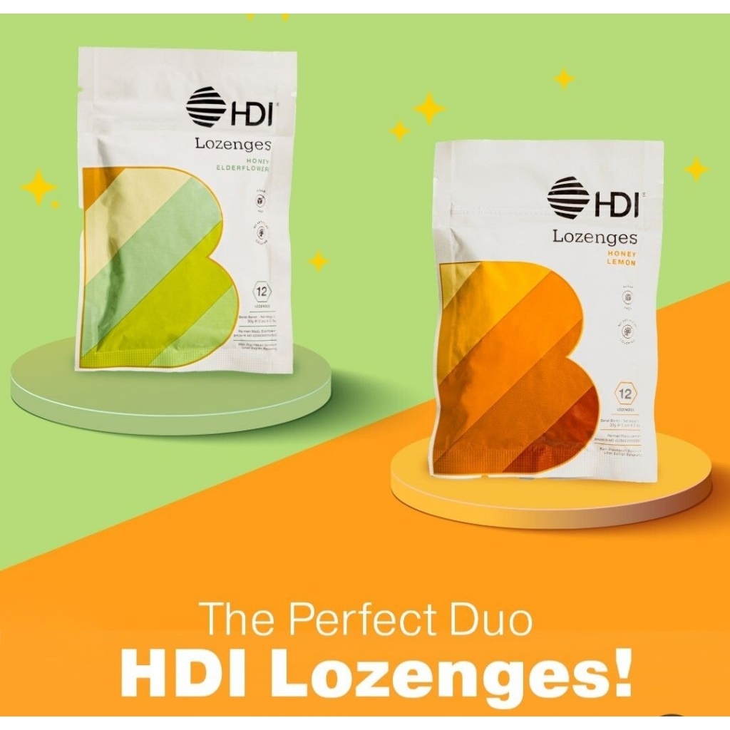 Permen tenggorokan HDI Lozenges