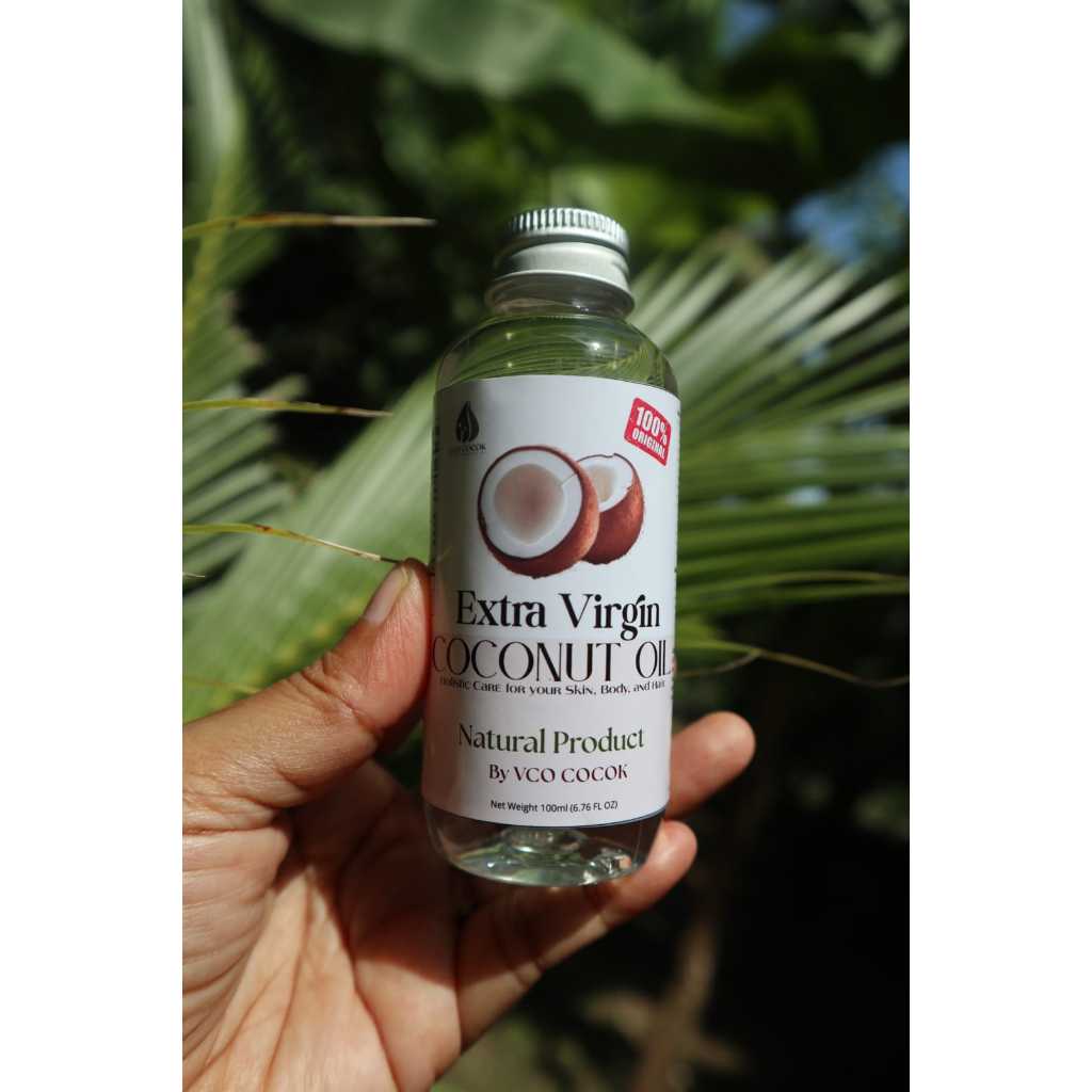 

100ml VCO Cocok Virgin Coconut Oil – Minyak Kelapa Murni 100% Original Kualitas Premium