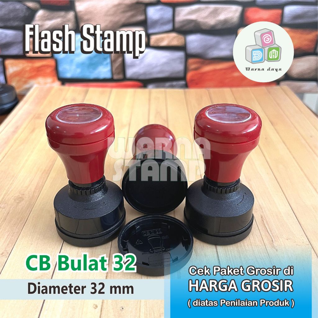 

Gagang Stempel Flash Bulat D 32 mm Grosir Mulai Paket 5 - 100 Biji / STEMPEL FLASH HANYA GAGANG SAJA